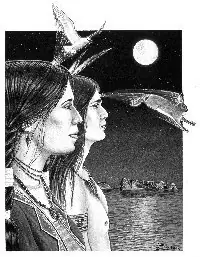 Illustration de la légende « La légende d'Onawada », par Louis Tremblay