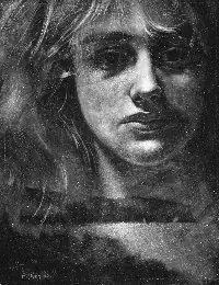Illustration de la légende « La légende du Rocher Percé », par Arnold Flynn