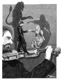 Illustration de la légende « Rose Latulippe ou le Diable danseur », par Louis Tremblay