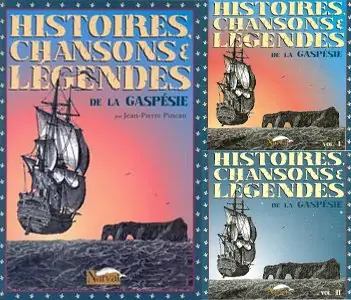L'ensemble Gaspésie : le livre et les deux disques compacts